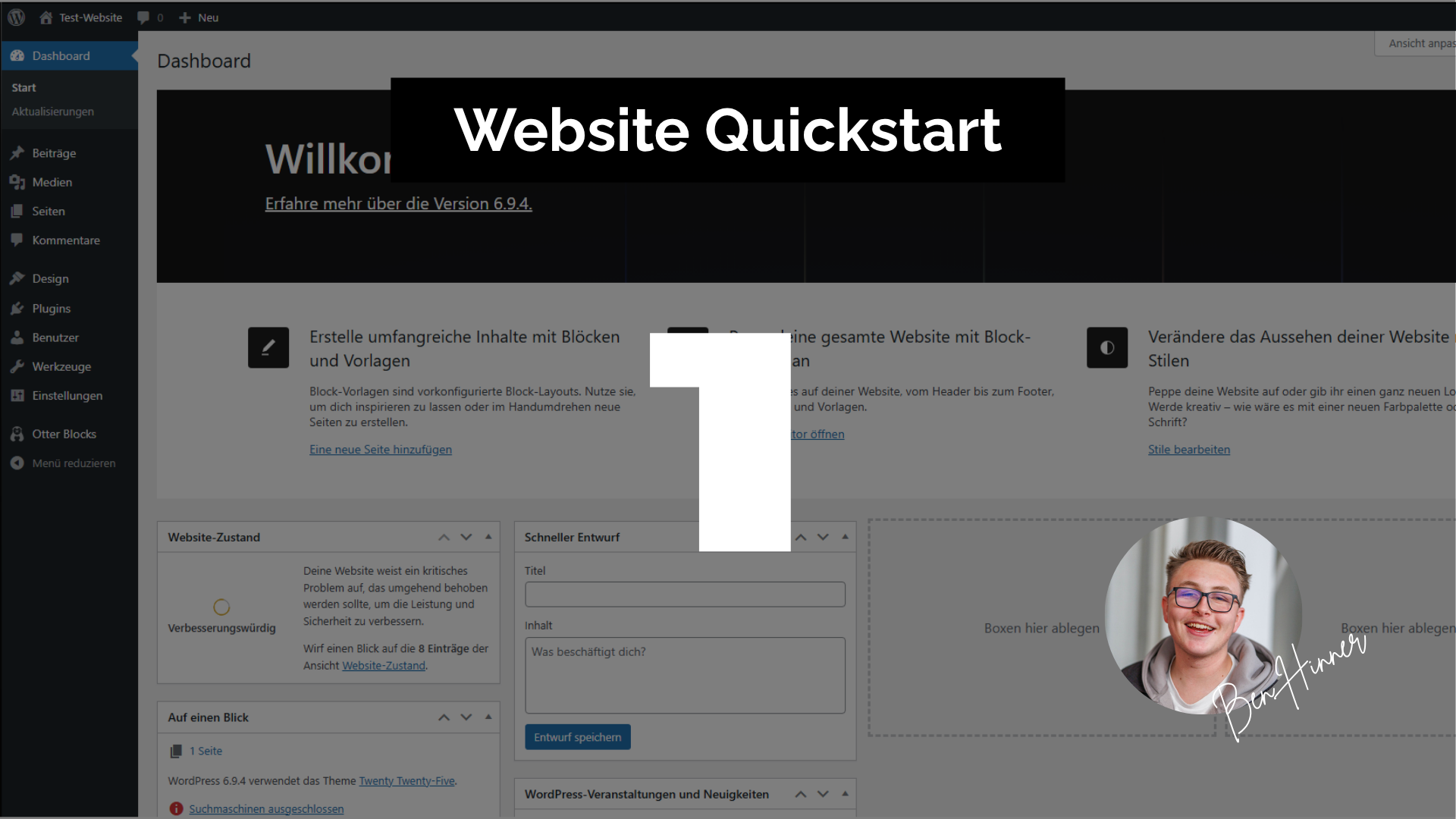 Installieren der WordPress-Umgebung